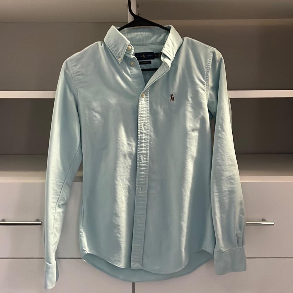 Polo Ralph Lauren Women’s Polo. Size Xs. Light blue